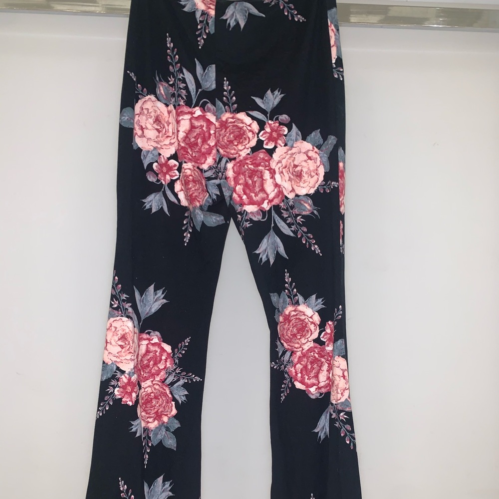 Floral Flare Leggings